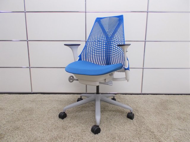 中古】セイルチェア Herman Miller/ハーマンミラー 肘付ハイバック