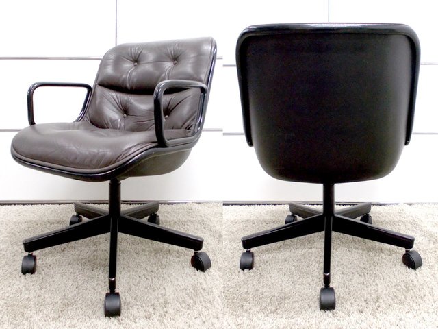 中古】 Knoll/ノール 肘付ハイバックチェア 290259 - 中古オフィス家具