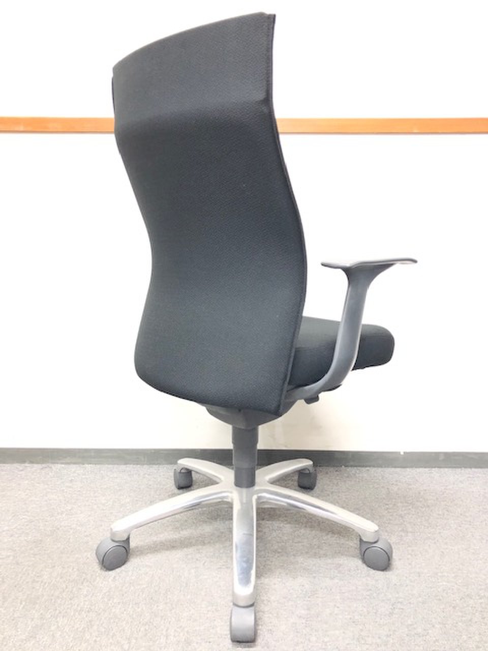 中古】エクサージュチェア CR-G752F5 コクヨ/KOKUYO 肘付ハイバック