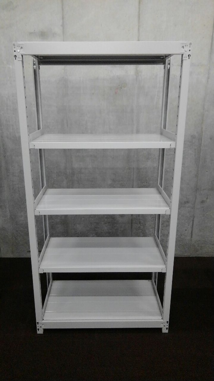 W900の中古ラックが1台入荷致しました！　天地5段　耐荷重：段/150kg 　ボルトレスなので組立も簡単です。
※マテハン本舗の中古商品は、千葉県柏市に在庫がございます
                        不明
                                    中古
            