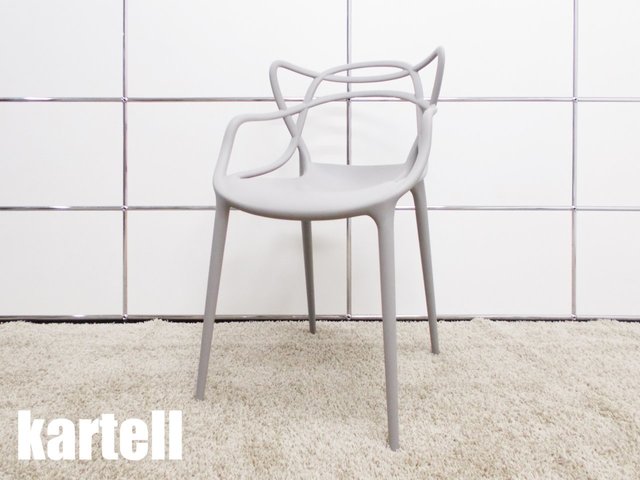 Kartell MASTERS スタッキングチェア ホワイト - 椅子
