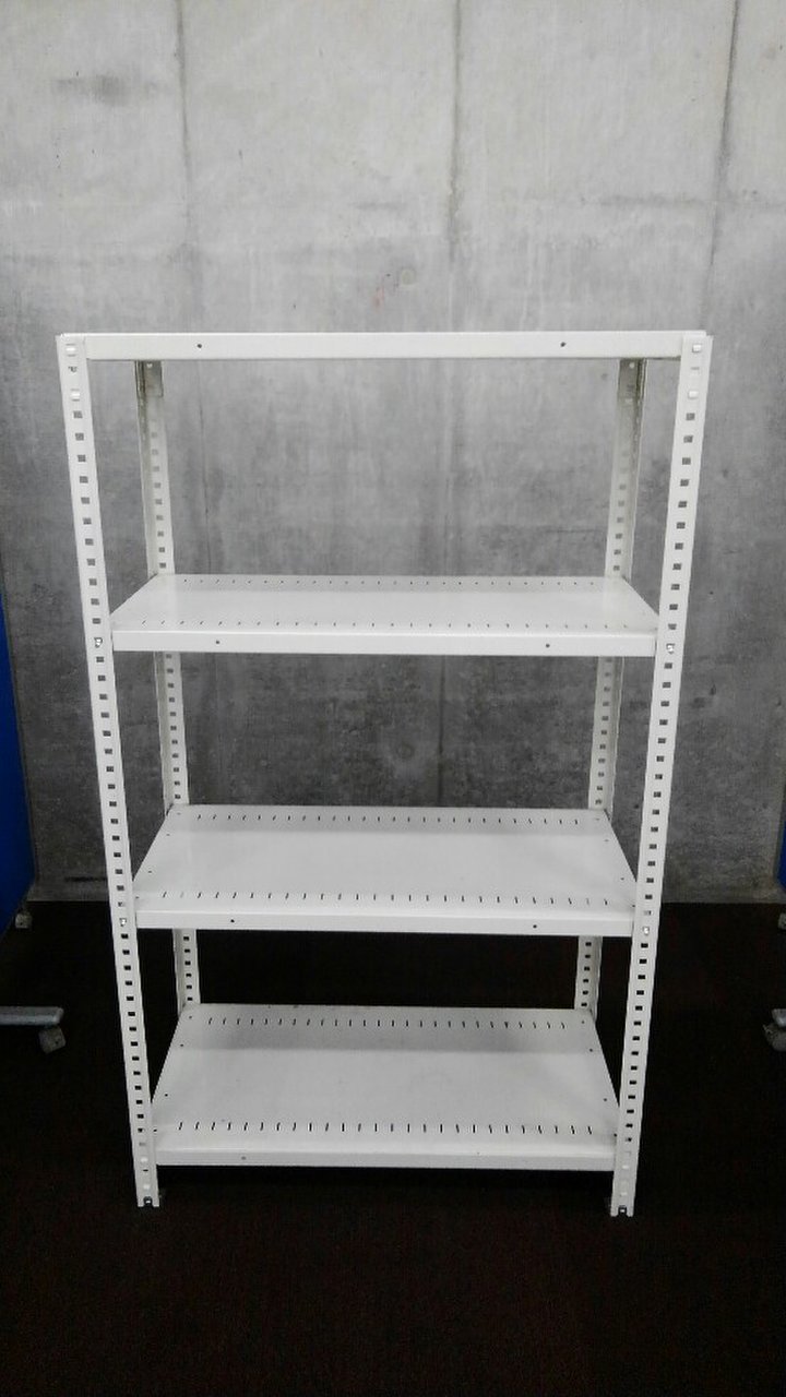 H1500のオカムラ・中古ラックが4台入荷しました！　天地4段　耐荷重：段/150kg　ボルトレスなので組立も簡単！　　 
※マテハン本舗の中古商品は、千葉県柏市に在庫がございます。
                        不明
                                    中古
            