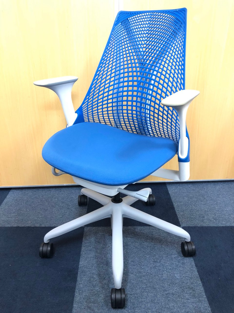 中古】セイルチェア Herman Miller/ハーマンミラー 肘付ミドル