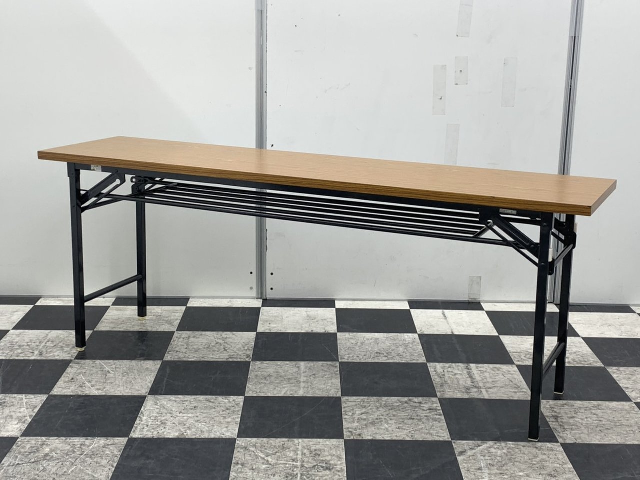 激安価格の ロー ゼミテーブル LA-1845 チーク オフィス家具