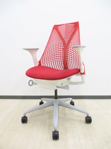 中古】セイルチェア Herman Miller/ハーマンミラー 肘付ハイバック