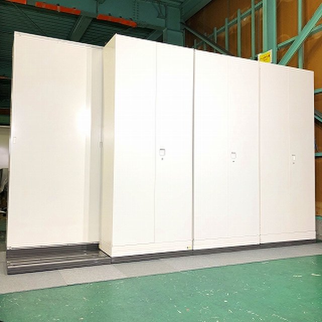 【1台入荷！】珍しい移動式書庫！｜※施工必須｜【関西倉庫在庫】
                        レクトライン 
                                    中古
            