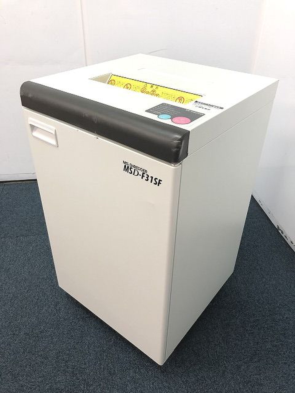 【最大細断枚数５５枚のスパイラルカットシュレッダーの入荷です！！】
                        MSDシリーズ 
                                    中古
            