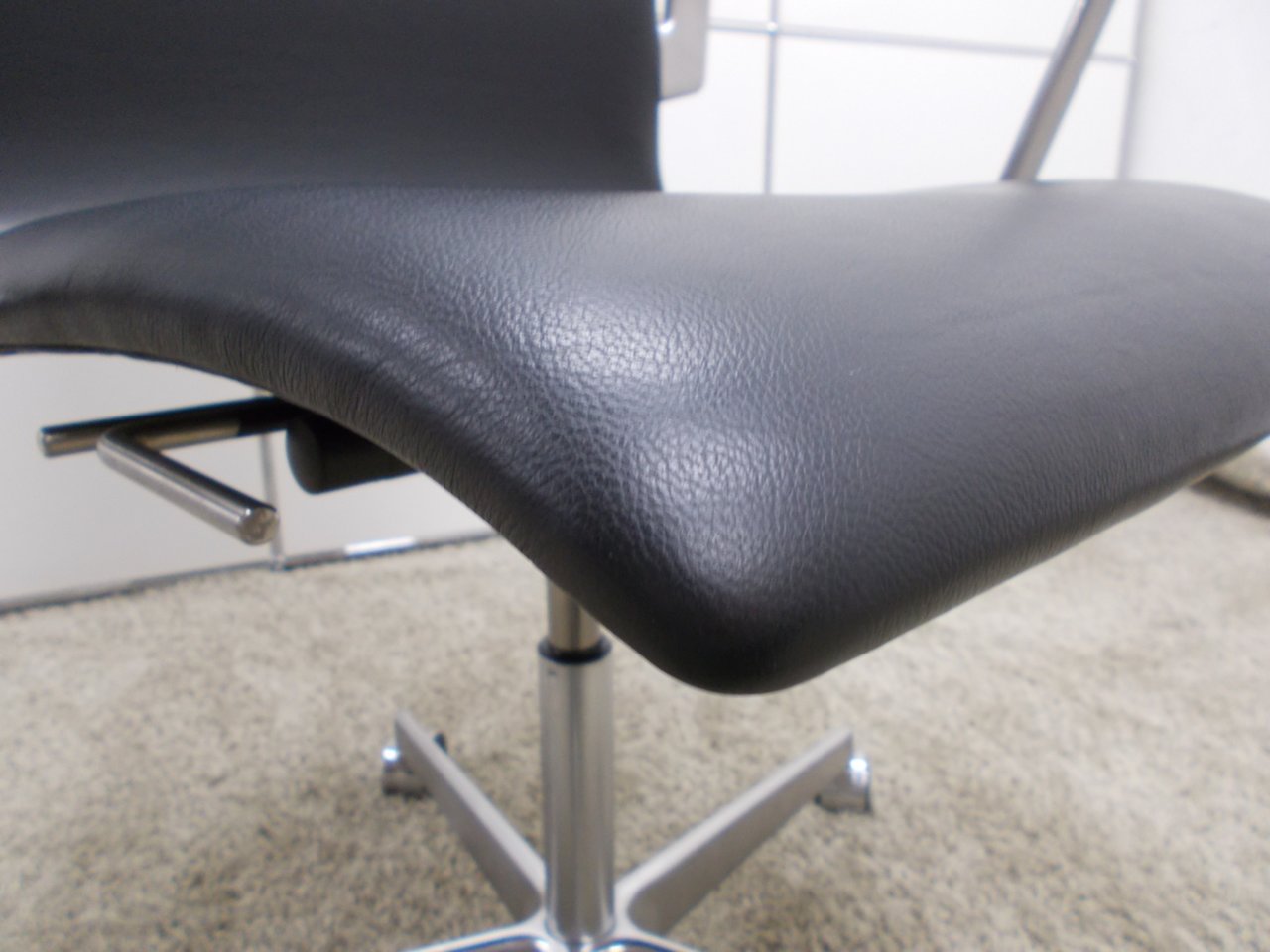 フリッツハンセン オックスフォードチェア ブラック本革 FRITZ