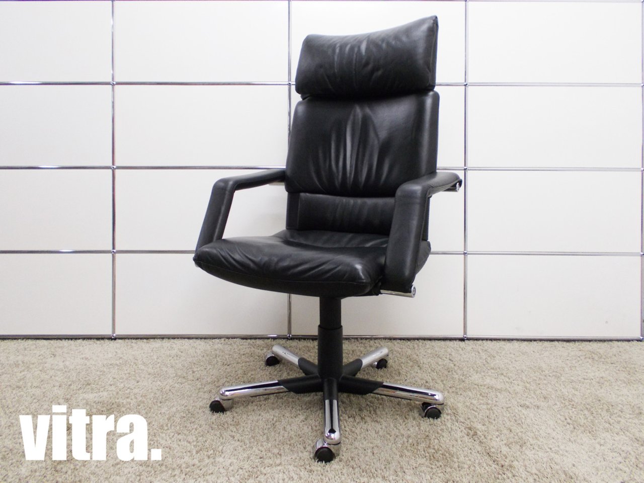 【中古】イマーゴ チェア vitra/ヴィトラ 肘付ハイバックチェア 298391