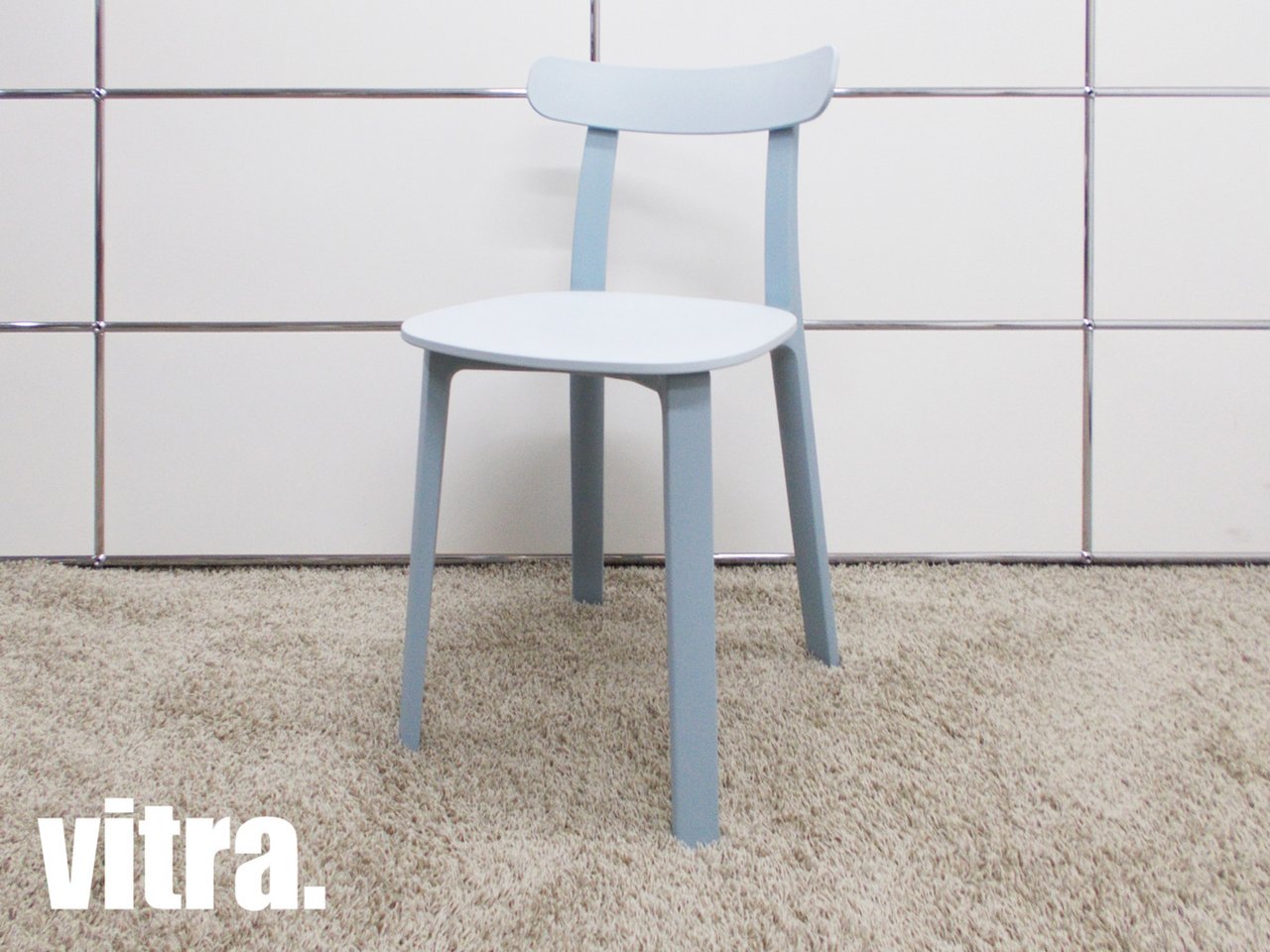 中古】オールプラスチックチェア vitra/ヴィトラ ミーティング