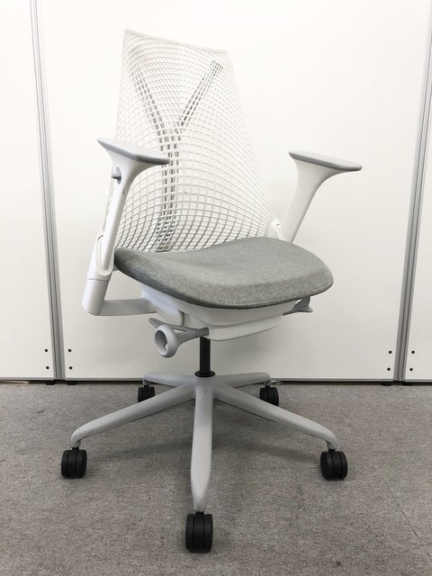 中古】セイルチェア Herman Miller/ハーマンミラー 肘付ハイバック