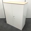 【中古】レクトライン 4B313F ZA75 オカムラ(okamura) 両開き書庫