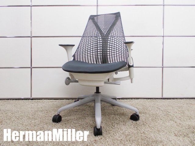 【中古】セイルチェア Herman Miller/ハーマンミラー 肘付ハイバックチェア 300643