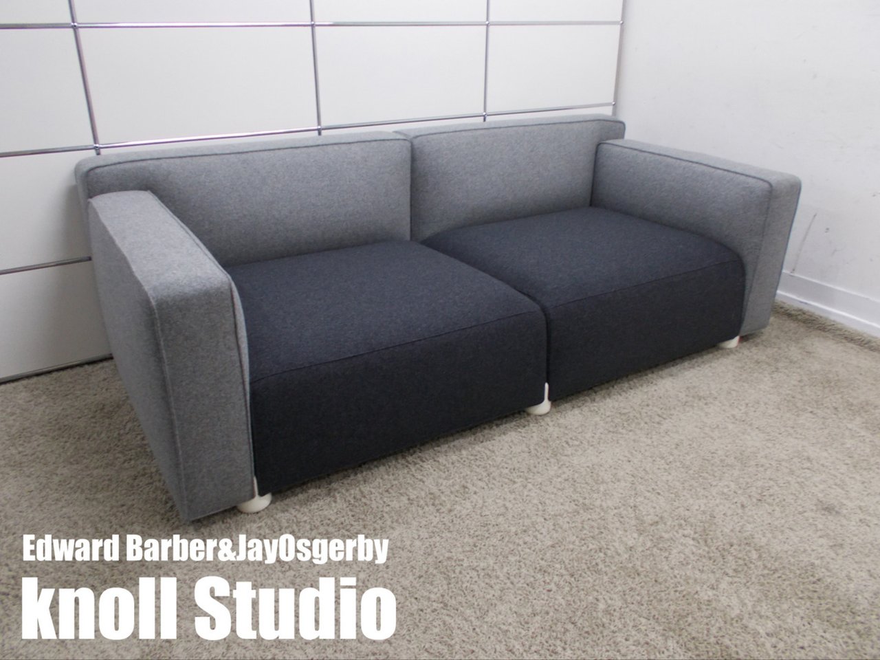 中古】ソファコレクション Knoll/ノール 3人掛けソファ 300951 - 中古