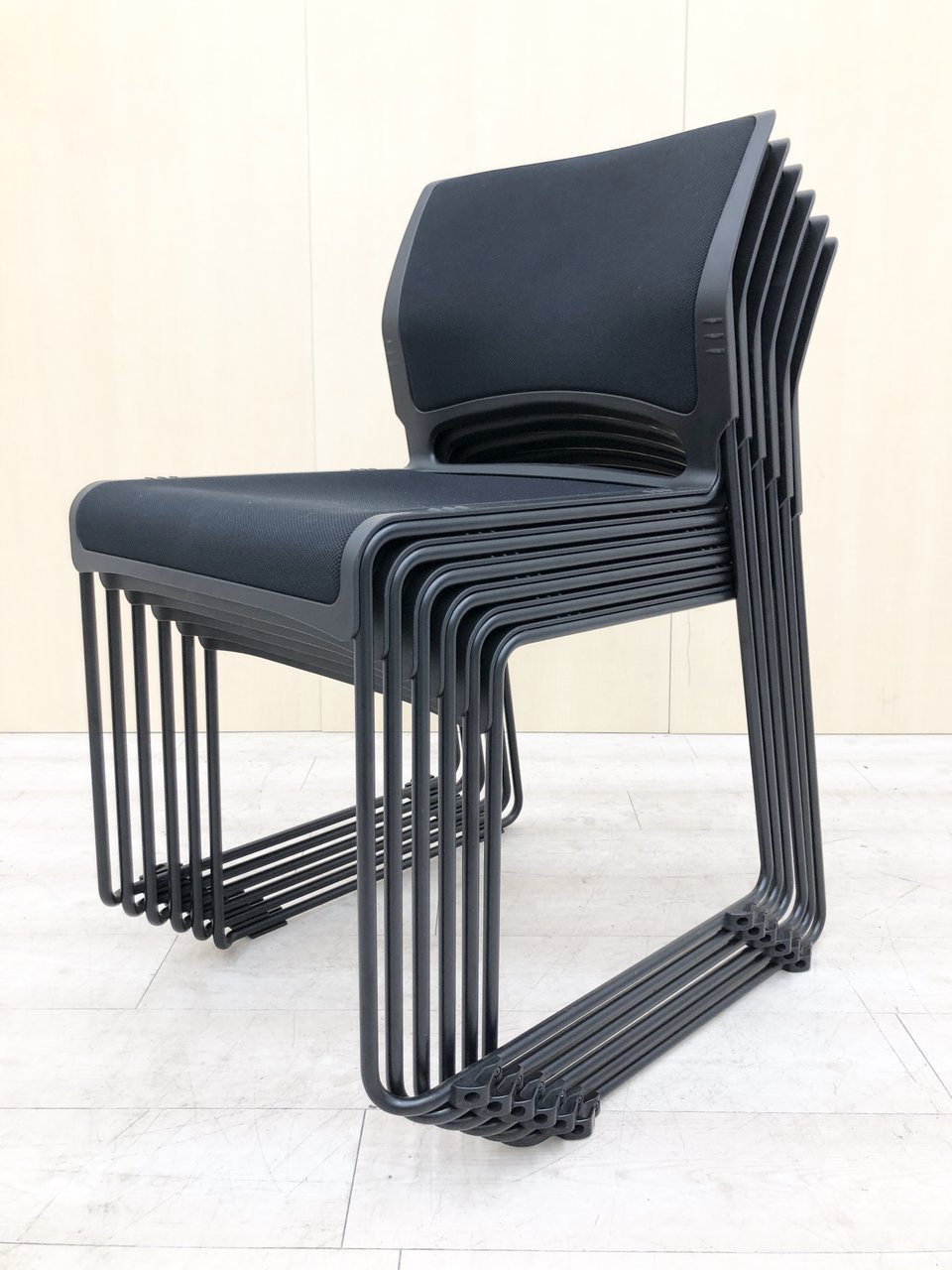 2018年製！お得な6脚セット！オカムラ/リット/ブラック【RP】
                        リット 
                                    中古
            