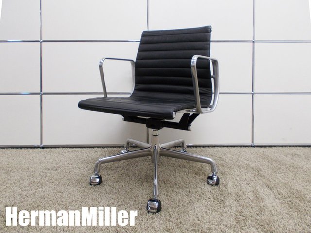 ハーマンミラー アルミナムチェア 50周年モデルシート高43-50cm