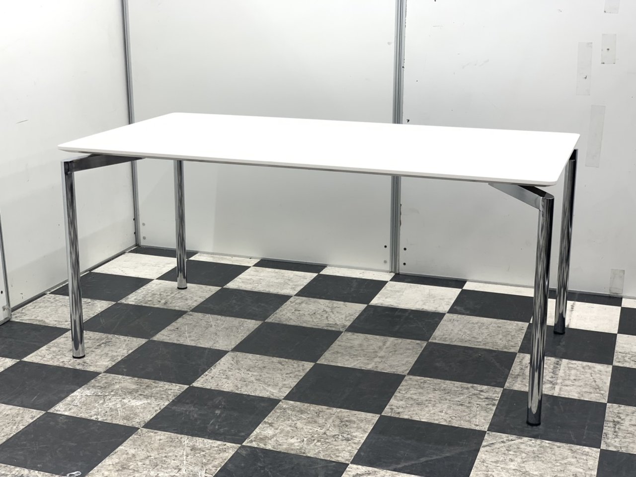 中古】MR MR-1580 ウチダ/UCHIDA ミーティングテーブル（会議机