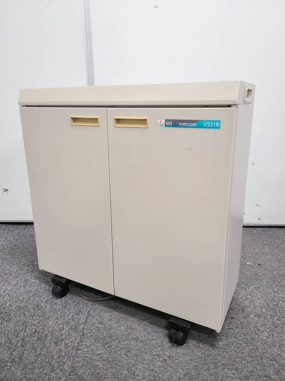 【限定1台】明光商会製！オフィスシュレッダー！　入替　起業　検査　裁断　
                        MSシリーズ 
                                    中古
            