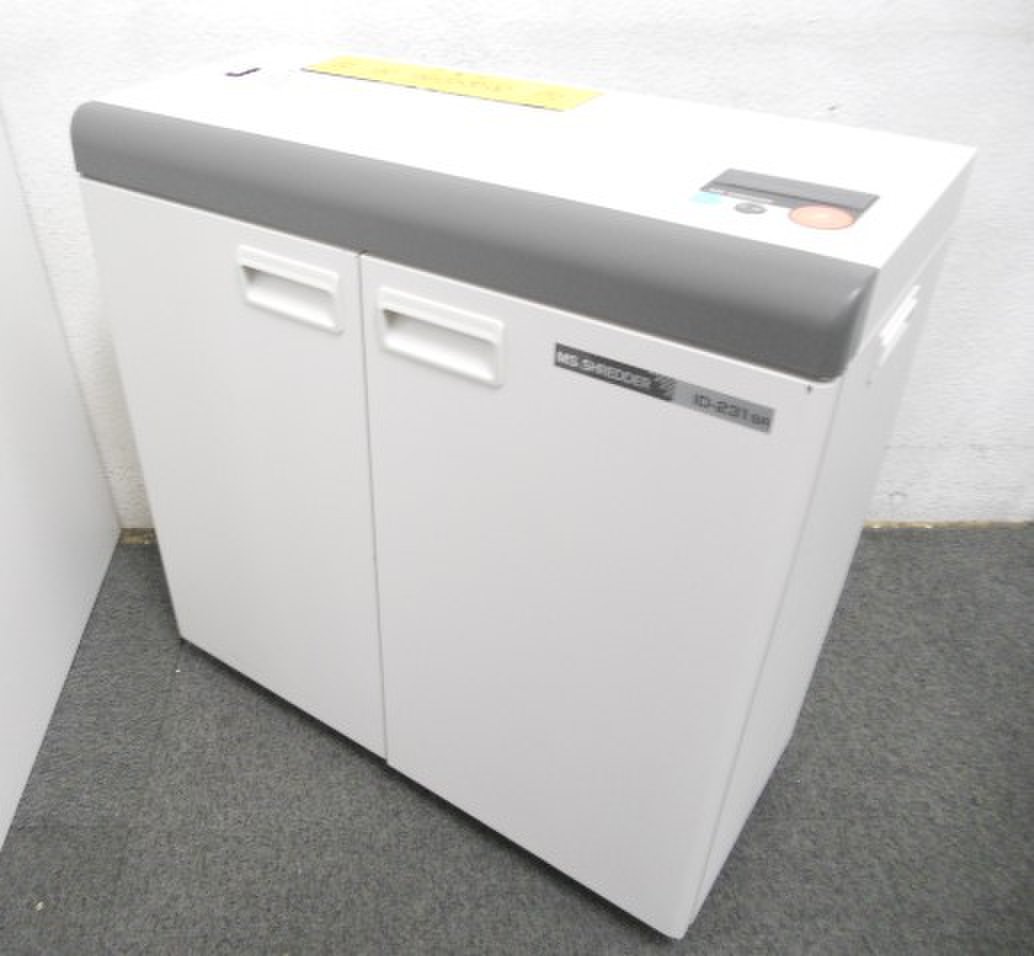 【情報セキュリティ対策に！】■MSシュレッダー　ID231SR　スパイラルカット方式【高性能】
                        IDシリーズ 
                                    中古
            