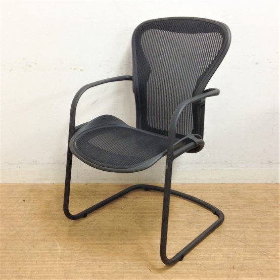 【中古】アーロンチェア Herman Miller/ハーマンミラー ミーティングチェア 302812