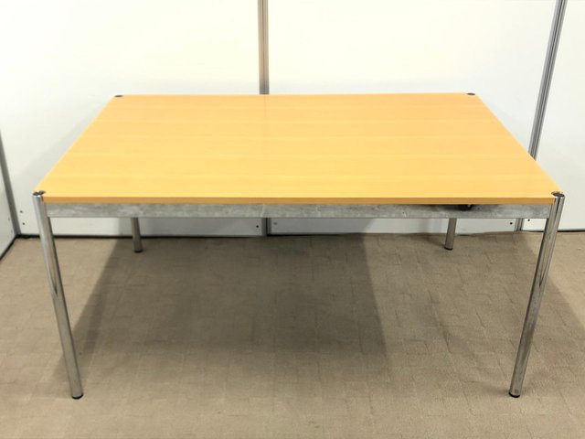 【中古】USMハラーテーブル USMハラー ミーティングテーブル（会議机） 302935