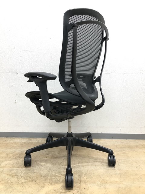 【中古】コンテッサ セコンダ CC81MR　FPG1 オカムラ/okamura 肘付ハイバックチェア 303253