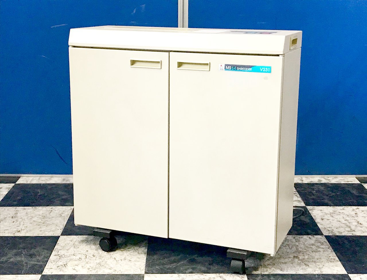 【コンパクトサイズ入荷！】■MSシュレッダー　V231　精密なクロスカット方式
                        Vシリーズ
                                    中古
            