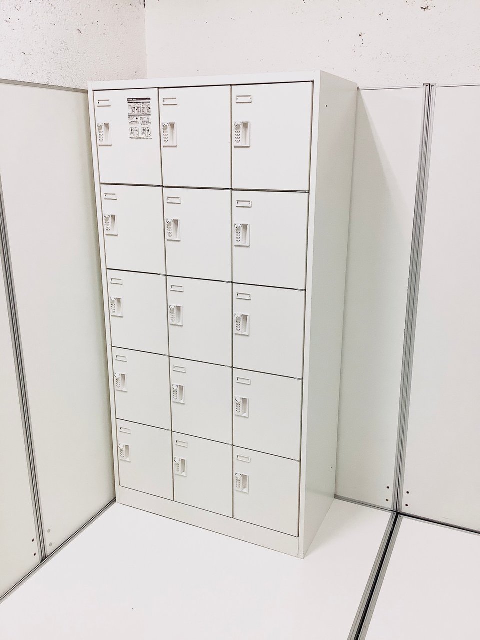 中古 生興 6人用ロッカー ダイヤル錠 マスターキー付 | Office