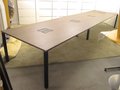 【KS】【製造年2019年！！】重厚感のある大型テーブル！8～10名様用におすすめ！■コクヨ■ワークフィット■ブラウン