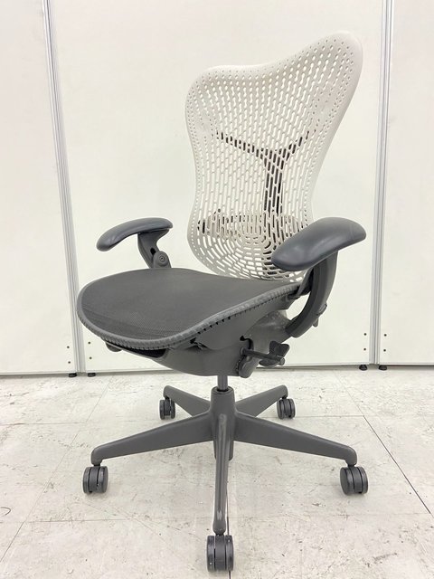 【中古】ミラアーム Herman Miller/ハーマンミラー 肘付ハイバックチェア 305928