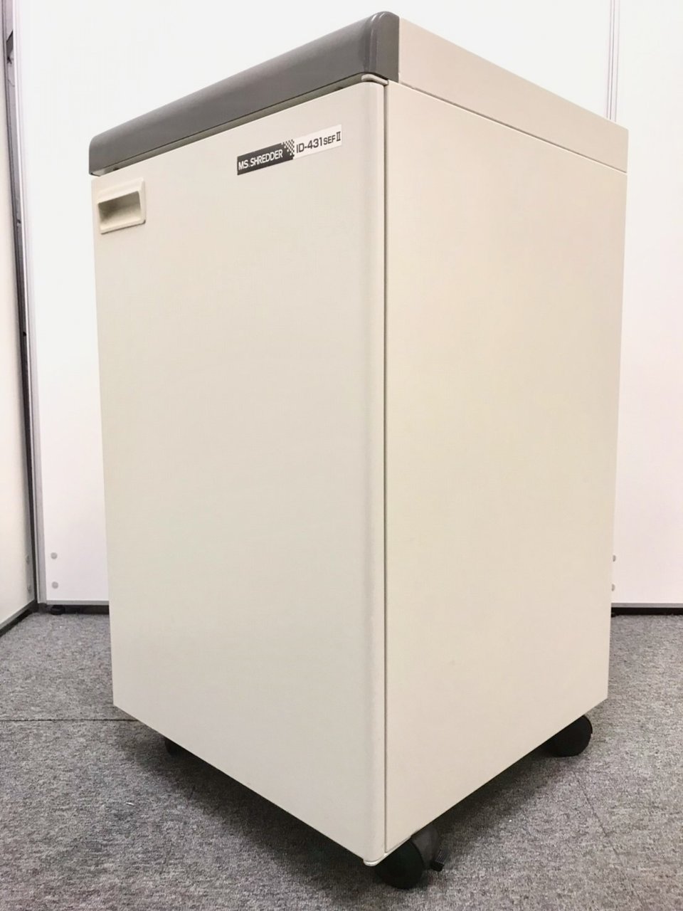 【最大細断枚数 約55枚※新品時】明光商会製シュレッダー｜ID-431SEFⅡ【京都・滋賀】
                        MS　ID431SEFⅡ
                                    中古
            