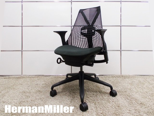【中古】セイルチェア Herman Miller/ハーマンミラー 肘付ハイバックチェア 307571
