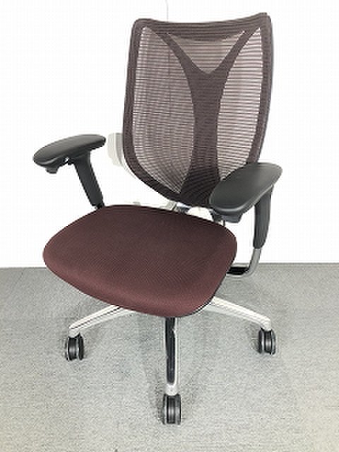 中古】サブリナ オカムラ/okamura 肘付ハイバックチェア 307667