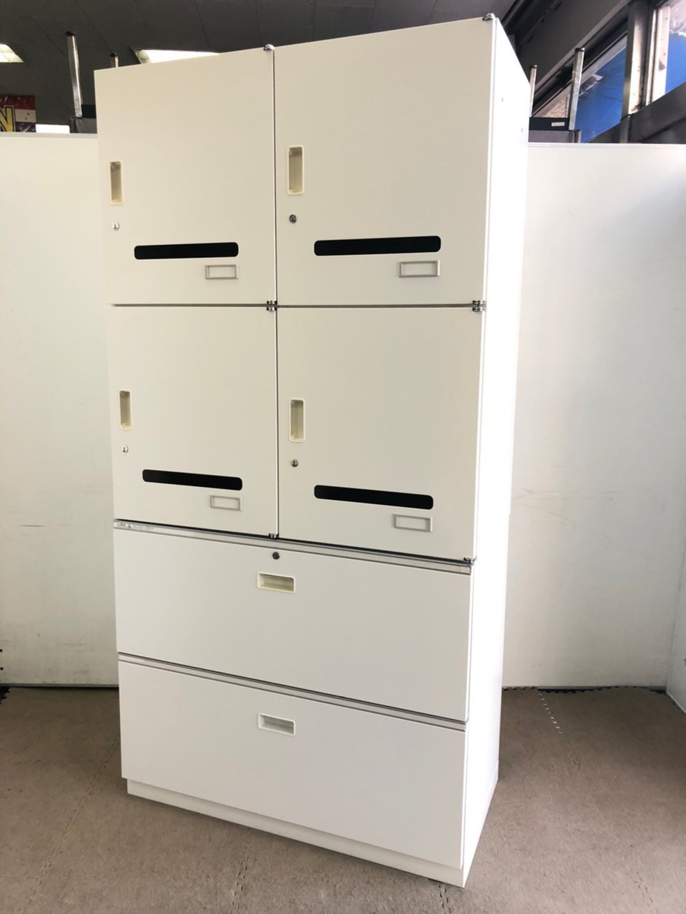 中古】シンライン HCN-109HFN-W9 イトーキ/ITOKI ハイキャビネット 