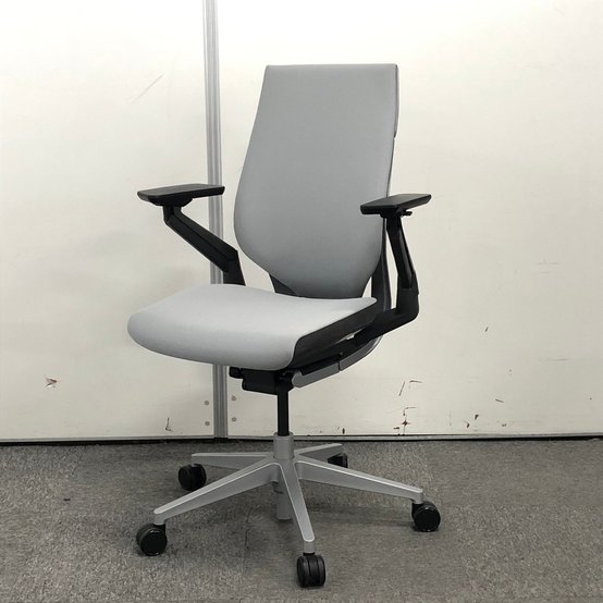 中古】ジェスチャー Steelcase/スチールケース 肘付ハイバックチェア