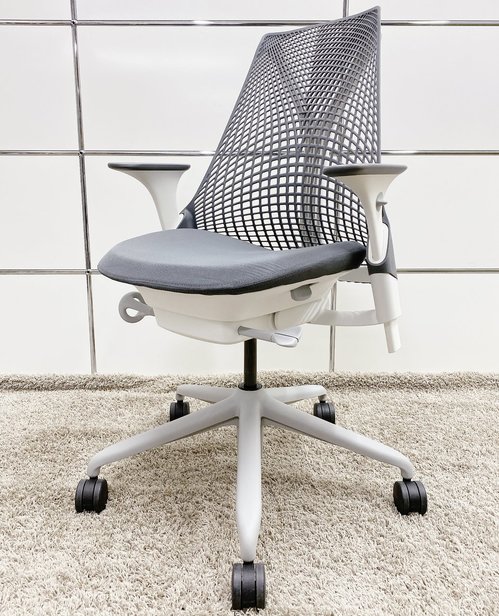 中古】セイルチェア Herman Miller/ハーマンミラー 肘付ハイバック 