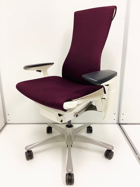 【中古】エンボディチェア Herman Miller/ハーマンミラー 肘付ハイバックチェア 310203