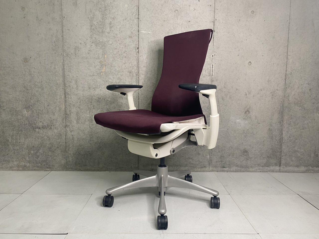 【中古】エンボディチェア CN122AWAAXT91BB3011 Herman Miller/ハーマンミラー 肘付ハイバックチェア 310223