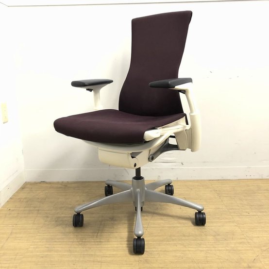 【中古】エンボディチェア CN122AWAAXT91BB3011 Herman Miller/ハーマンミラー 肘付ハイバックチェア 310267