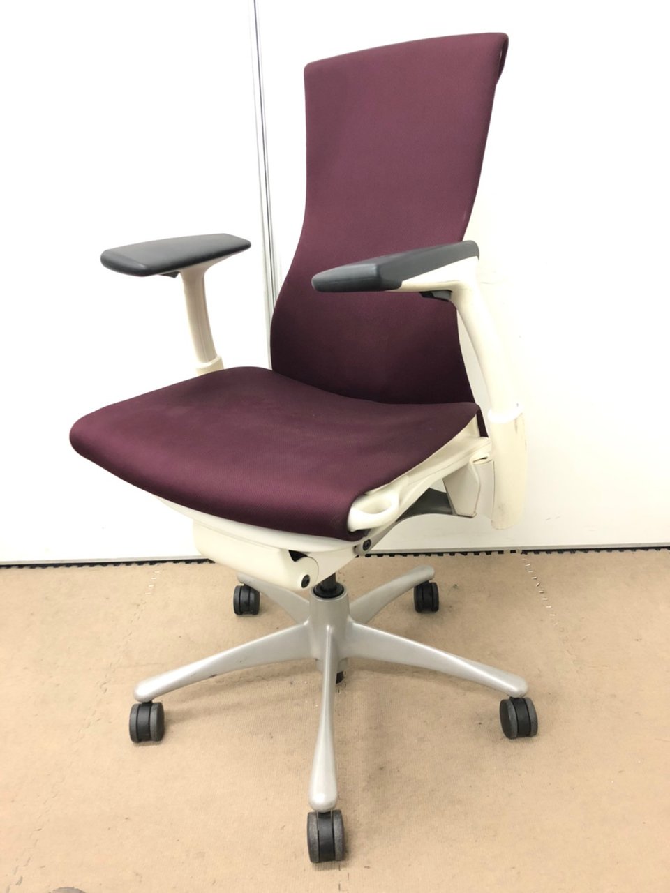 中古】エンボディチェア Herman Miller/ハーマンミラー 肘付