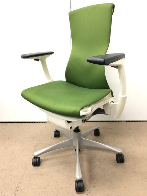 中古】エンボディチェア Herman Miller/ハーマンミラー 肘付ハイバック 