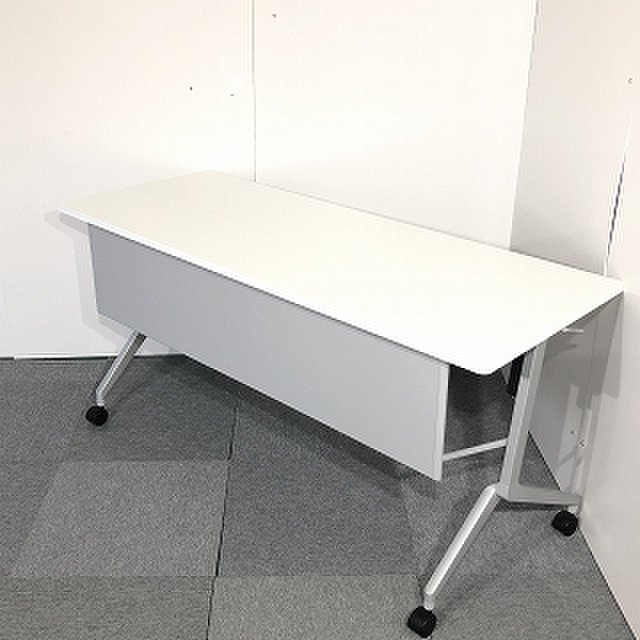 収納も便利なテーブルが入荷｜2名推奨｜ホワイト｜起業　拠点開設【関西倉庫在庫】
                        リーフライン(Leafline )
                                    中古
            