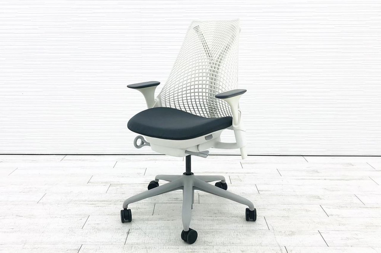 中古】セイルチェア Herman Miller/ハーマンミラー 肘付ハイバック