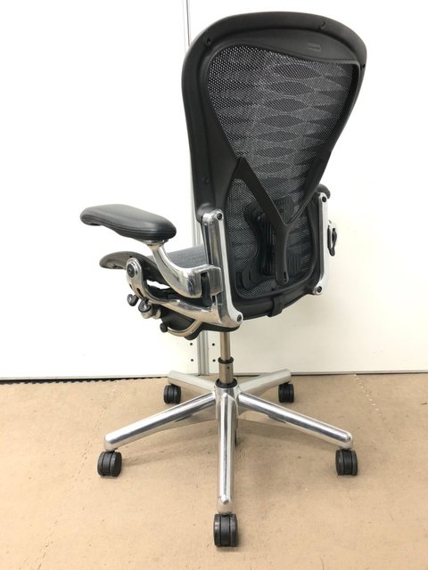 【中古】アーロンチェア（ポスチャー　フル装備） Herman Miller/ハーマンミラー 肘付ハイバックチェア 311700