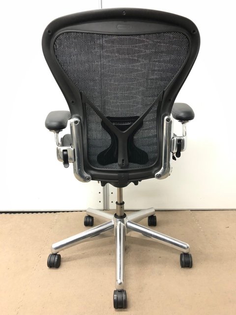 【中古】アーロンチェア（ポスチャー　フル装備） Herman Miller/ハーマンミラー 肘付ハイバックチェア 311700