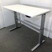 スチールケース Steelcase 【昇降デスク】【天板高さH700~1170まで昇降変更可能】オフィスデスク