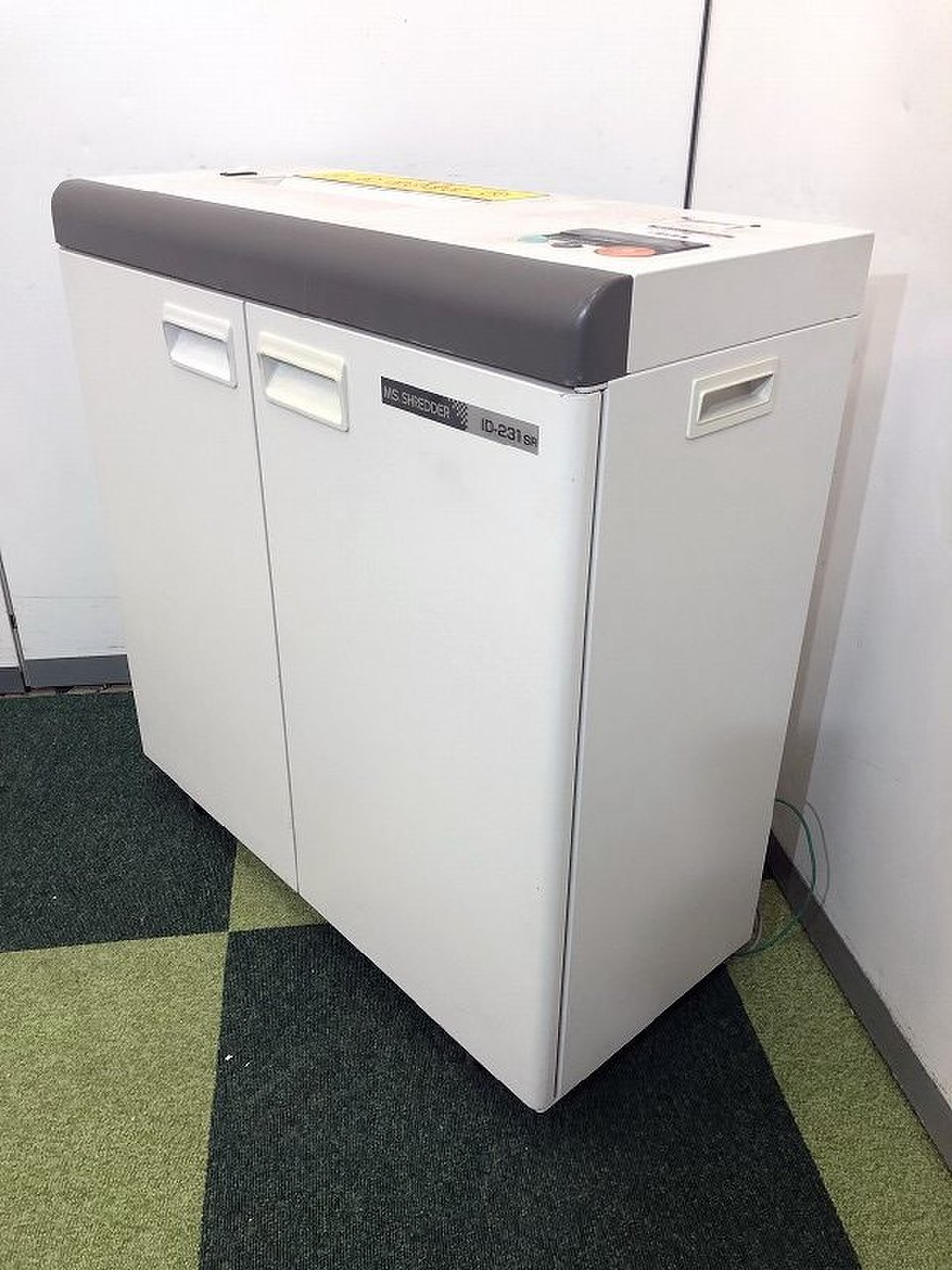 明光商会製　シュレッダー　MS-ID231SR　長方形　レア　高機能　おすすめ　A3用紙投入可能　スパイラルカット　おすすめ
                        IDシリーズ 
                                    中古
            