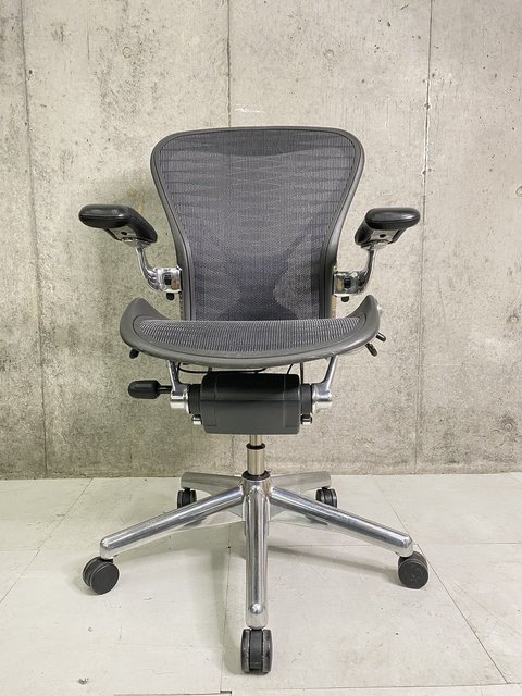 中古】アーロンチェア（ポスチャー フル装備） Herman Miller/ハーマンミラー 肘付ハイバックチェア 313495 -  中古オフィス家具ならオフィスバスターズ