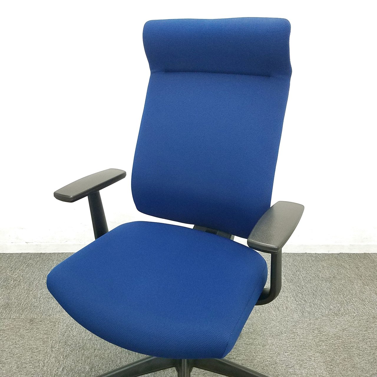 中古】ウィザード3 樹脂 CRS-G3624F6 コクヨ/KOKUYO 肘付ハイバック