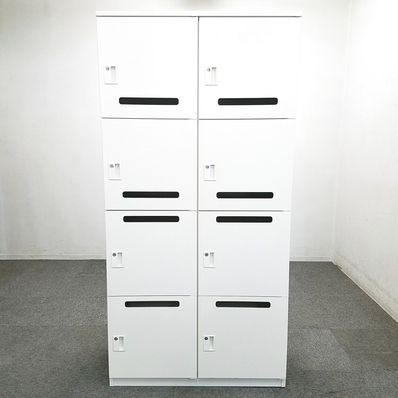 中古】M型 HDM-9824S-W9 イトーキ/ITOKI 8人用更衣ロッカー